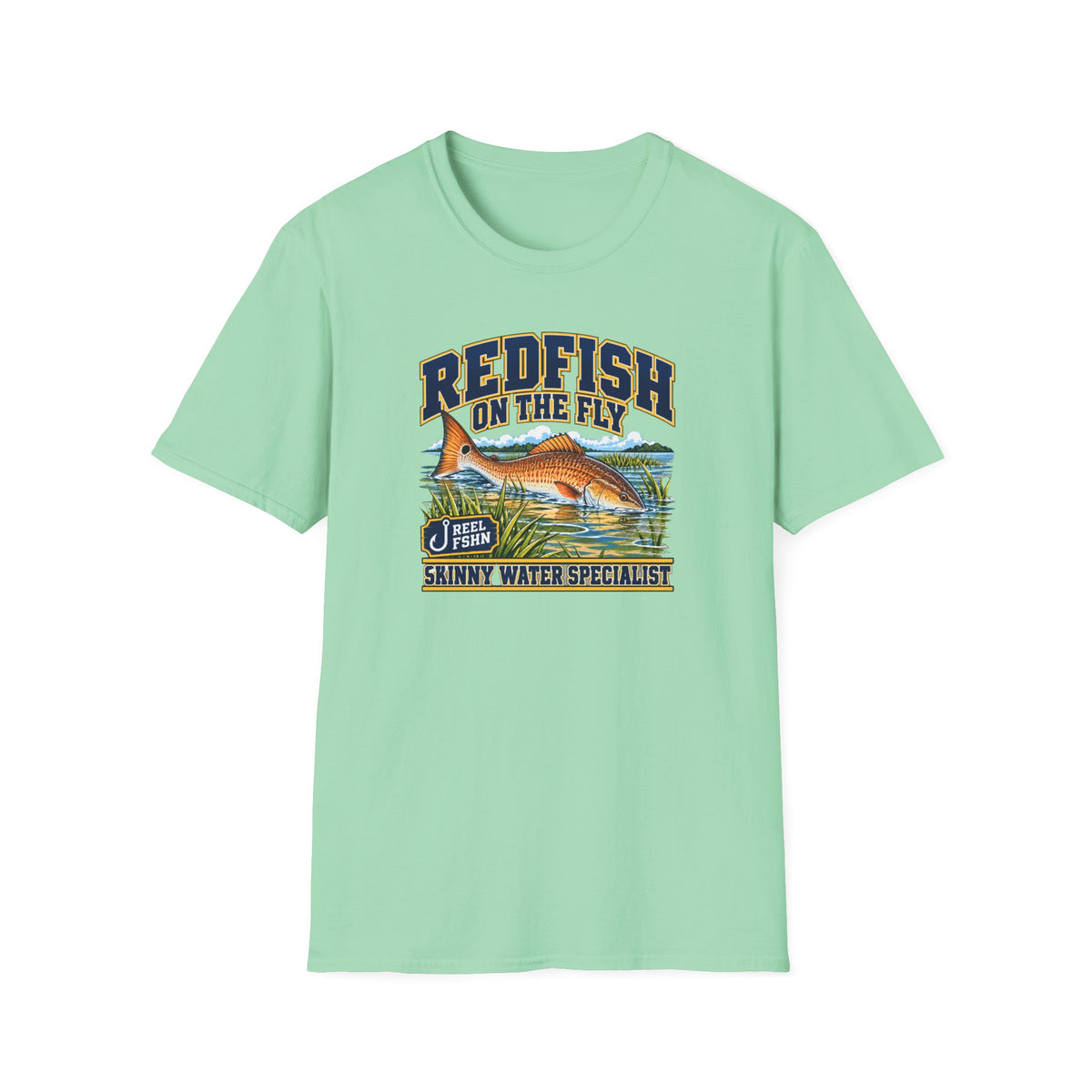 Redfish on the Fly T-Shirt