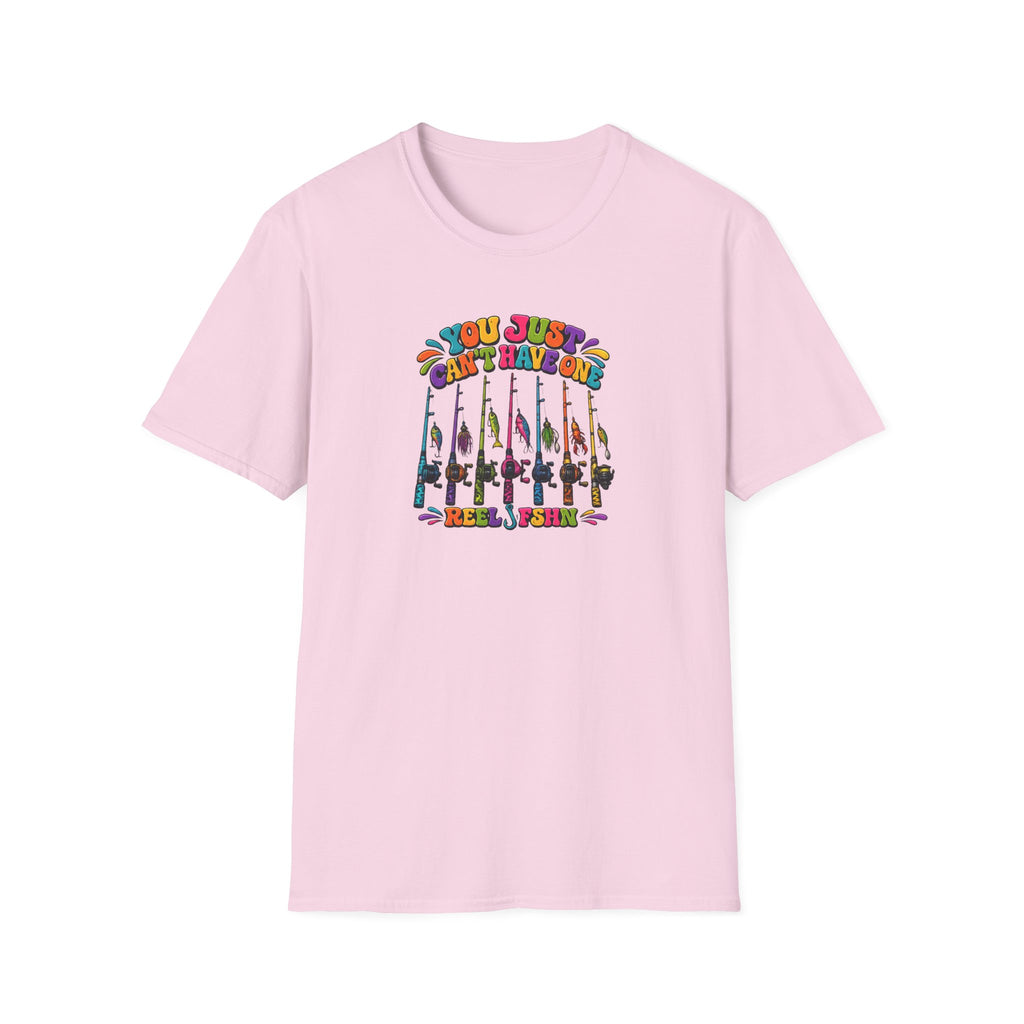 You Just Can't Have One Funky Print T-Shirt