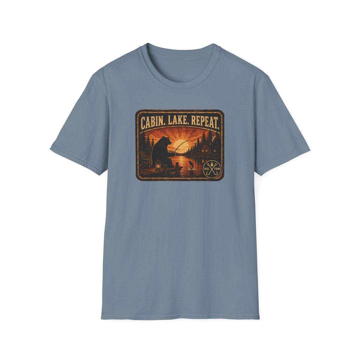 Cabin Lake Repeat T-Shirt