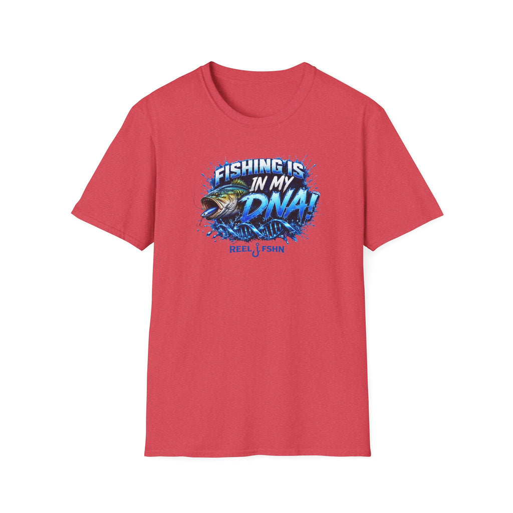 Fishing Is In My DNA with Bass T-Shirt