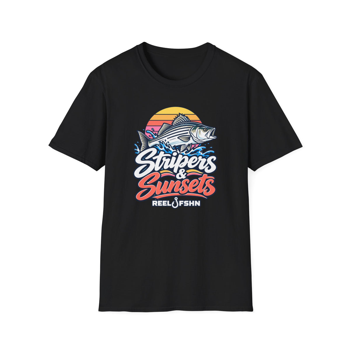 Stripers & Sunsets T-Shirt