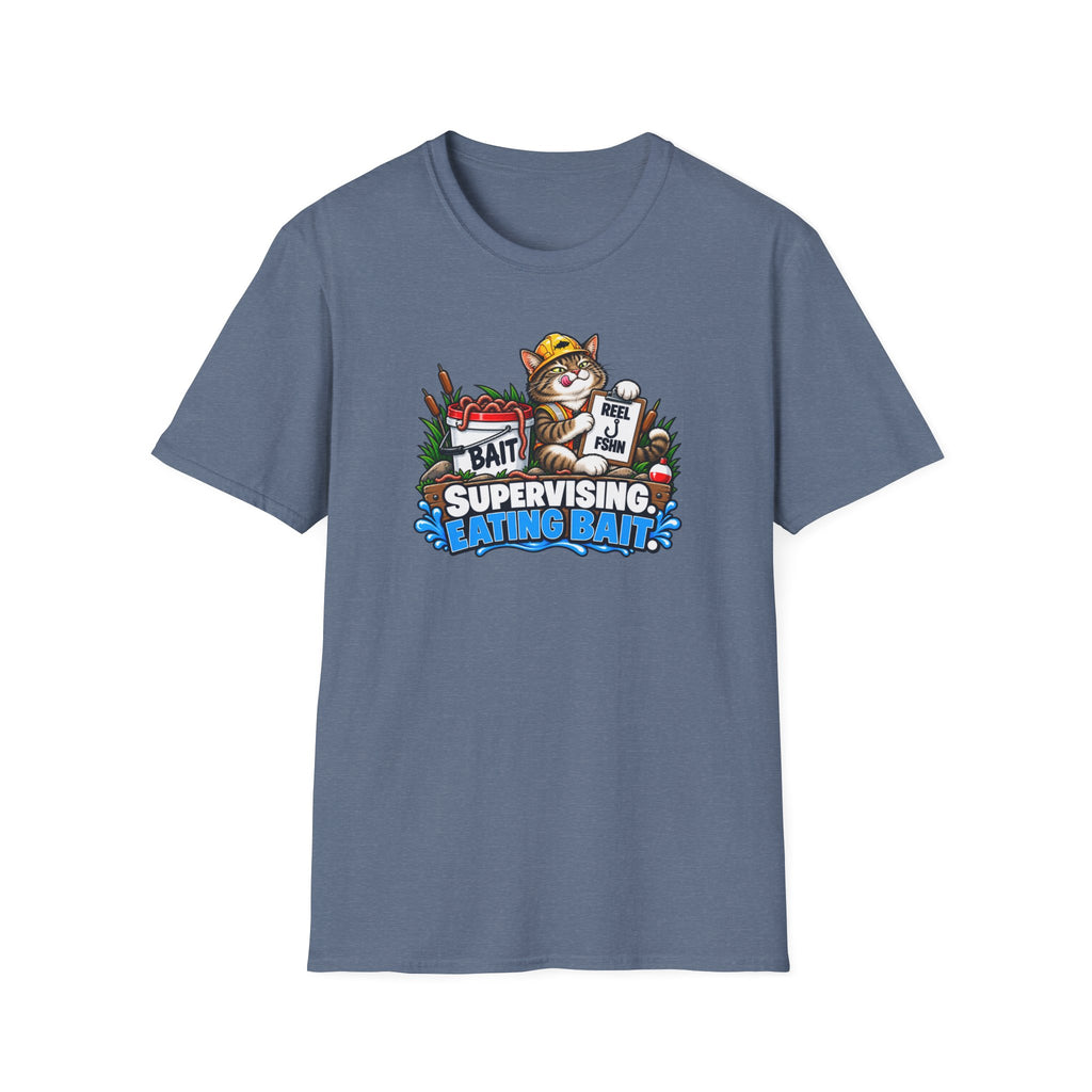 Supervising.  Eating Bait T-Shirt