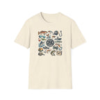 Tackle Box Sticker Sheet T-Shirt