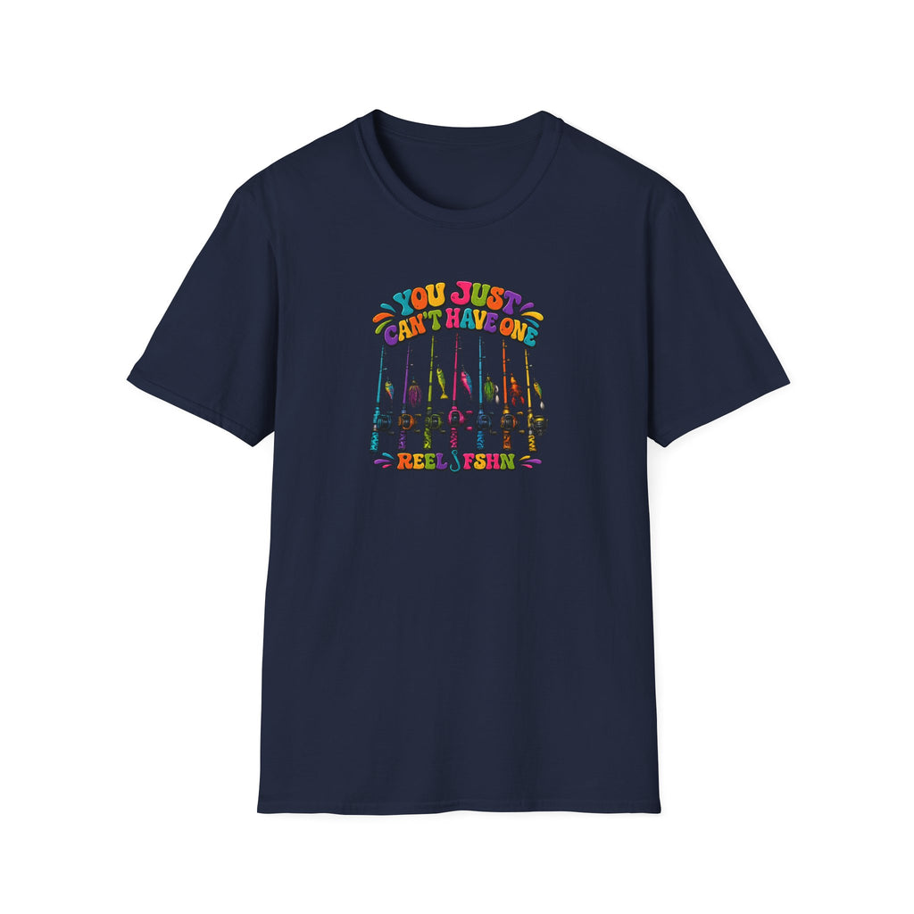 You Just Can't Have One Funky Print T-Shirt