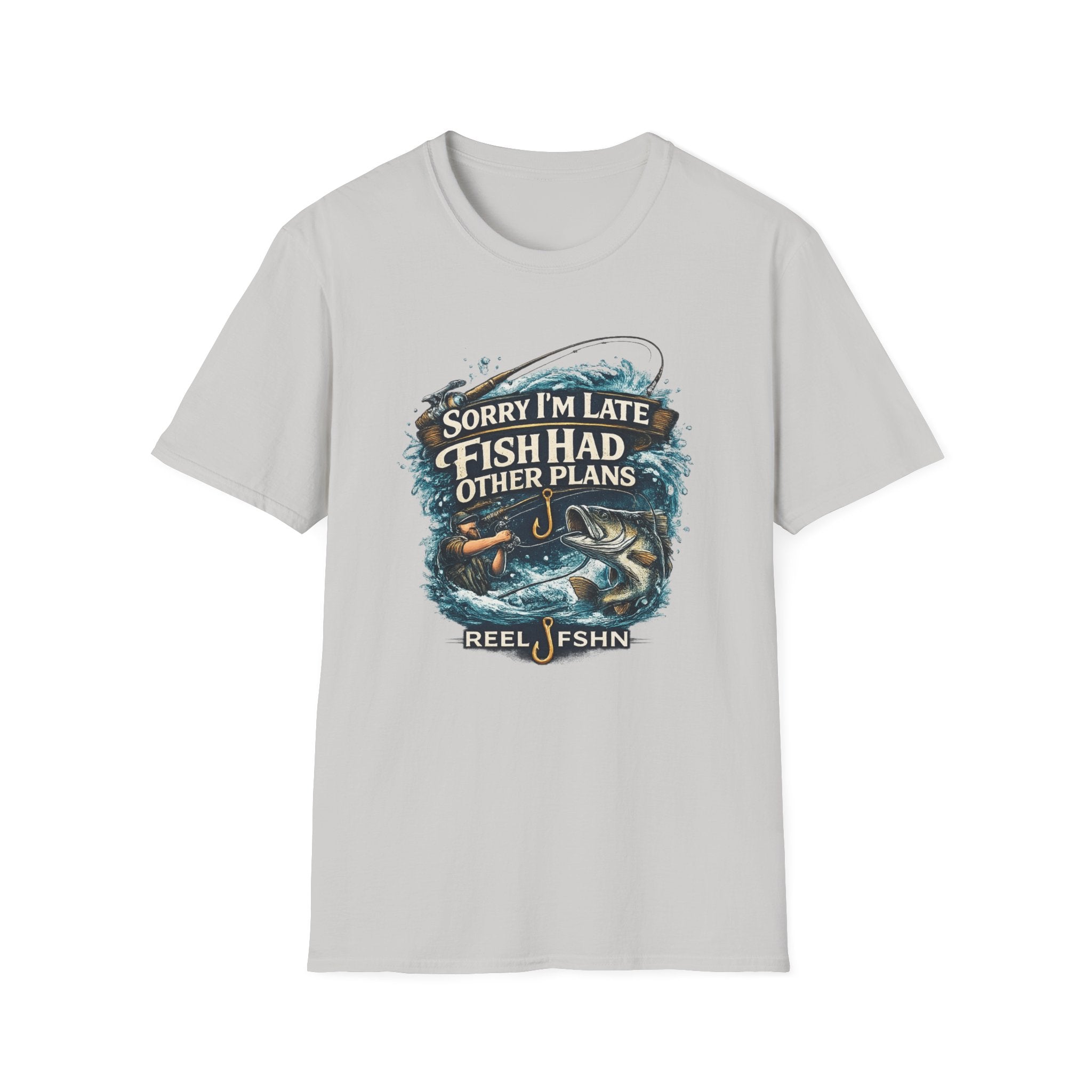 Sorry I'm Late, Fish Had Other Plans T-Shirt