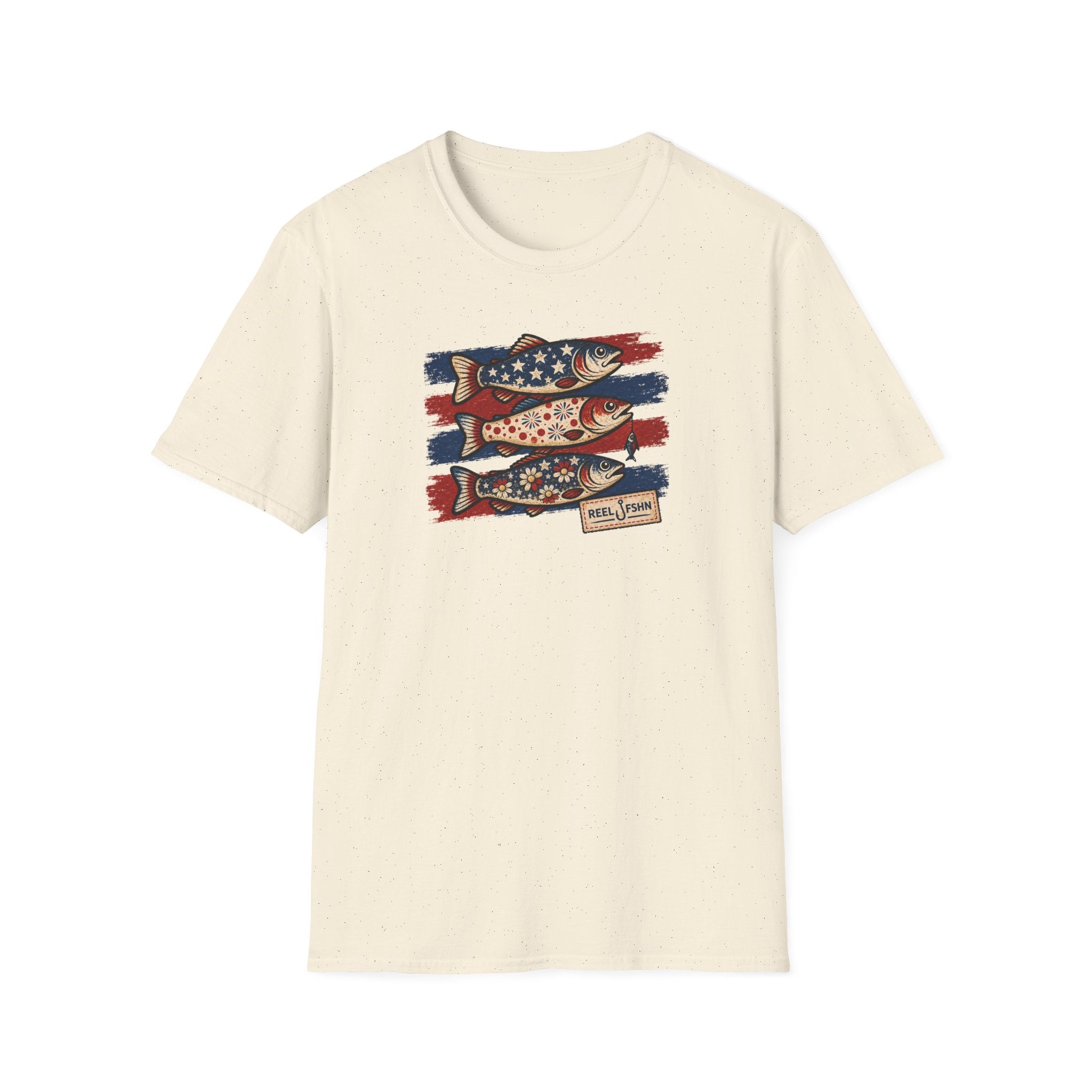 Flowery Fish & Stars T-Shirt