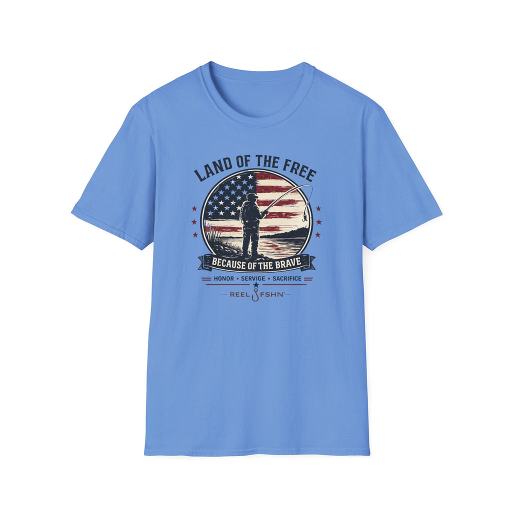 Land Of The Free Because Of The Brave T-Shirt