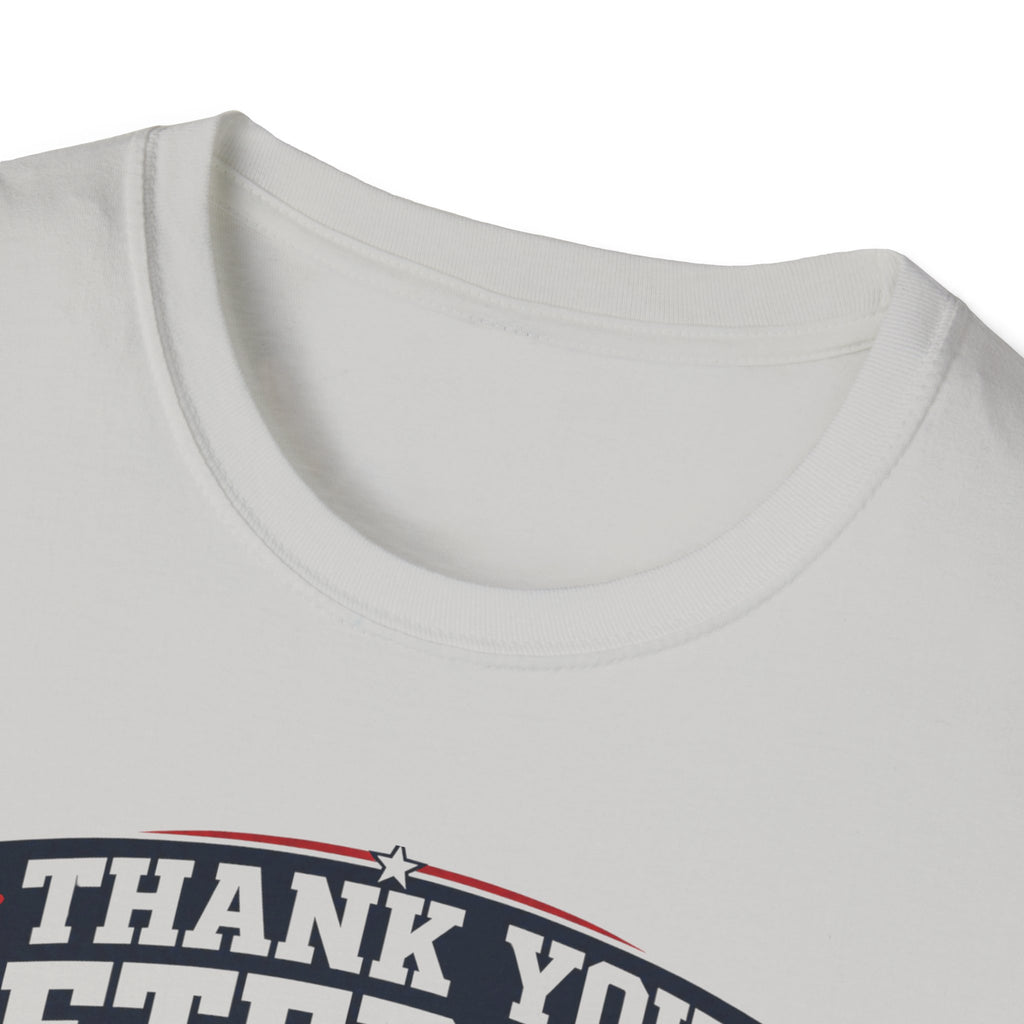 Thank You Veterans For Your Sacrifice T-Shirt
