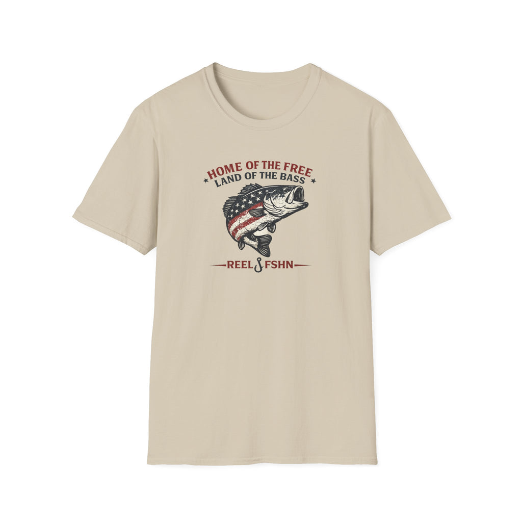 Home Of The Free Land Of The Bass T-Shirt