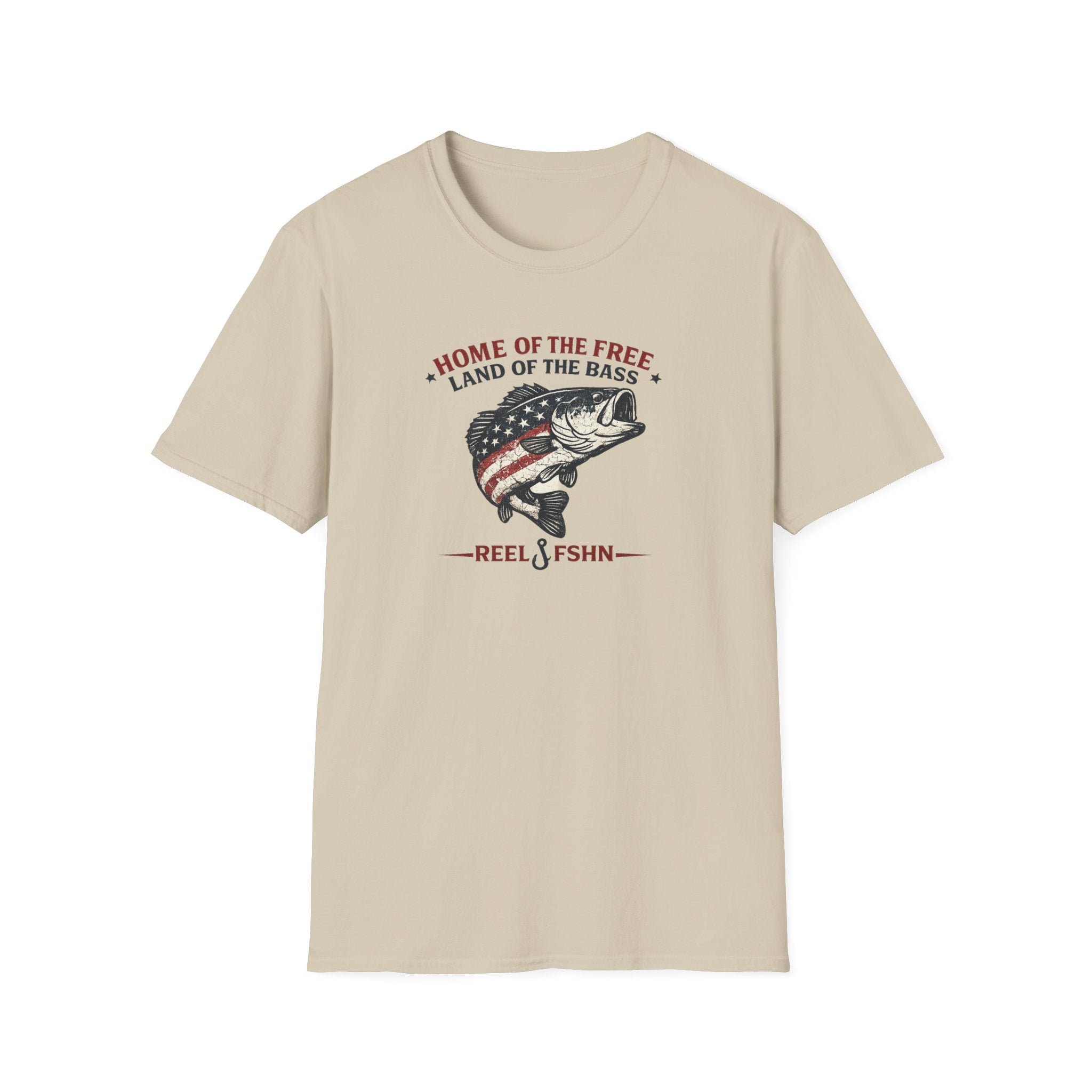 Home Of The Free Land Of The Bass T-Shirt
