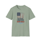Land Of The Free Home Of The Brave Angler T-Shirt