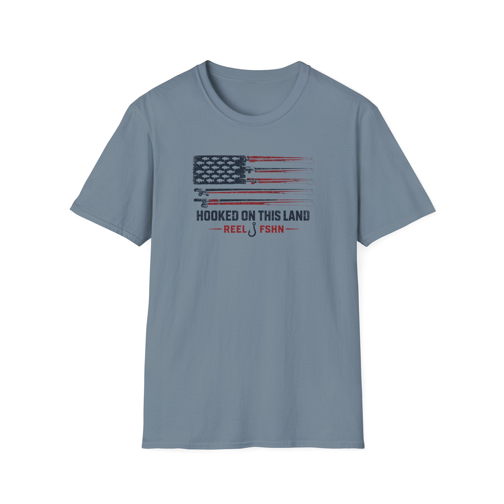 Hooked On This Land  T-Shirt