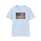American Flag With Bass T-Shirt