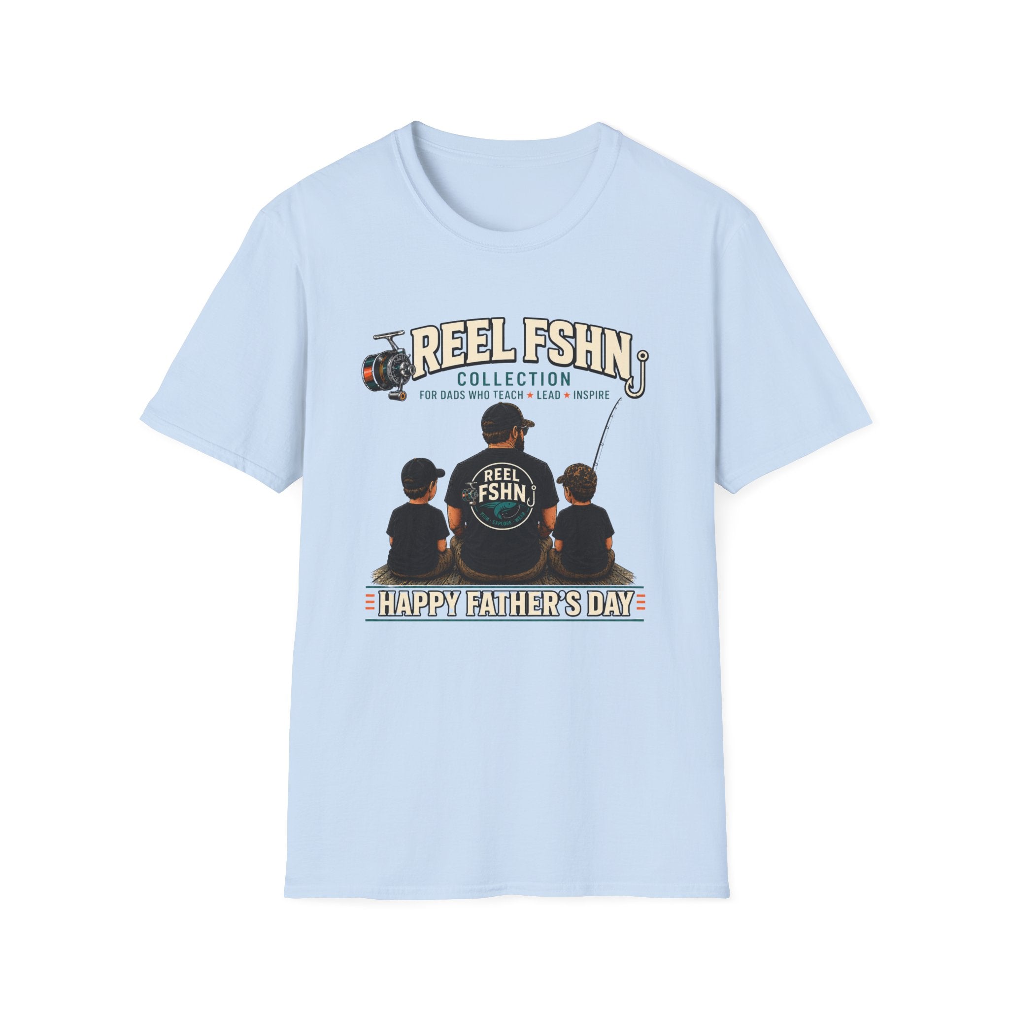 REEL FSHN Happy Father's Day T-Shirt
