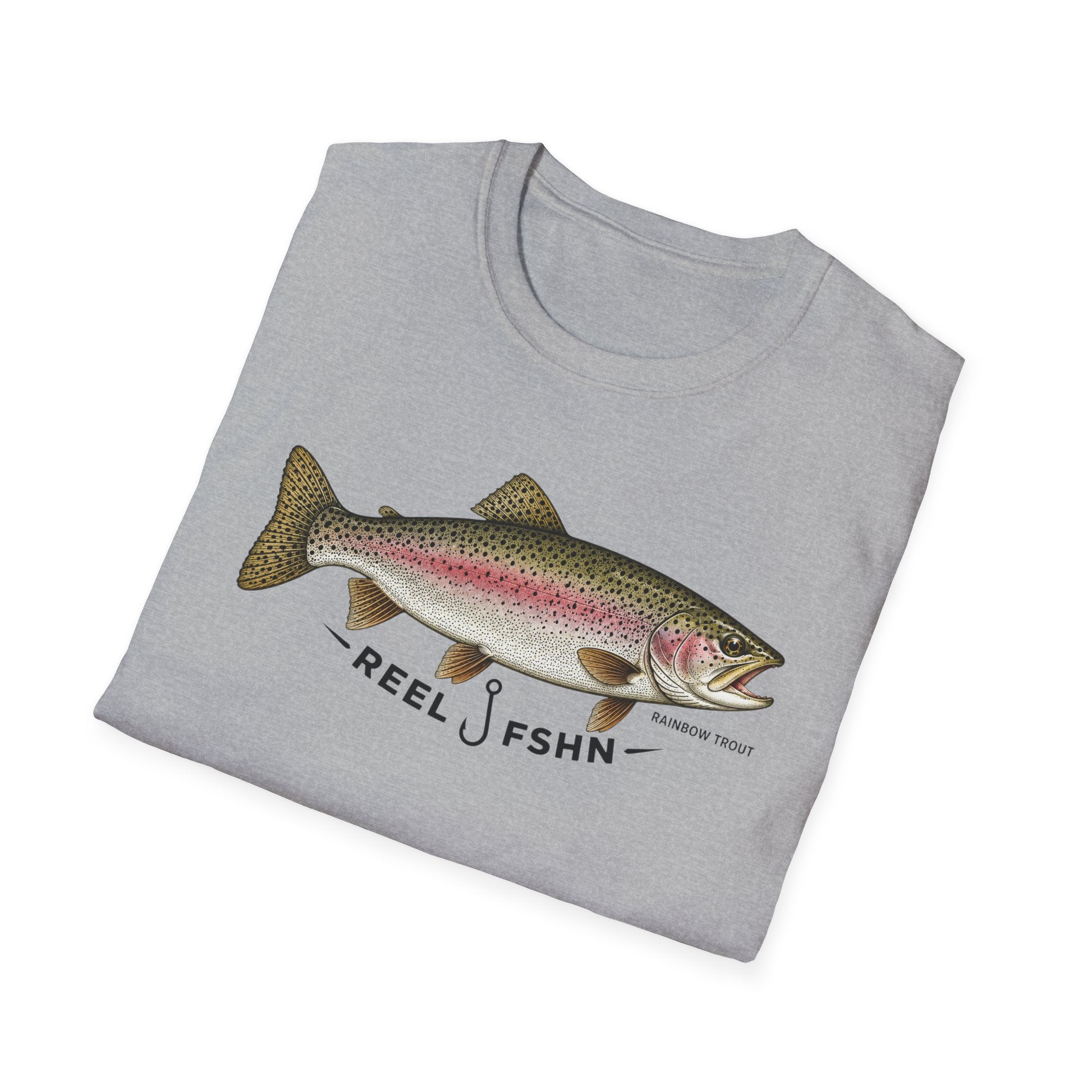 REEL FSHN RAINBOW TROUT T-Shirt