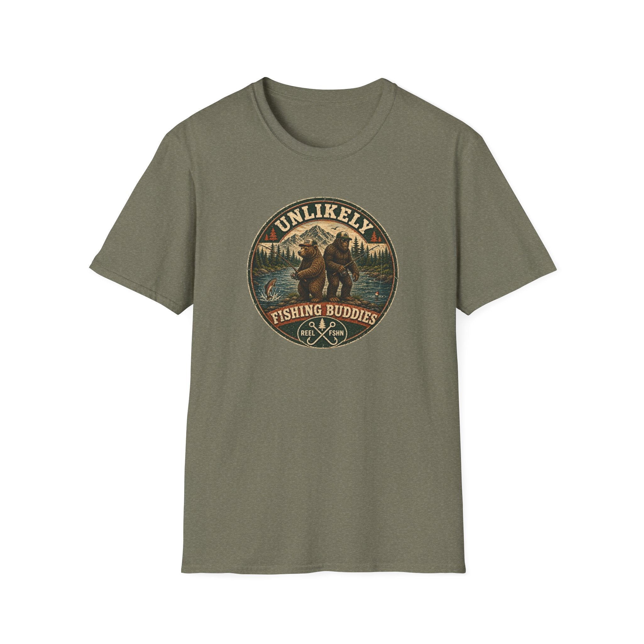 Unlikely Fishing Buddies T-Shirt