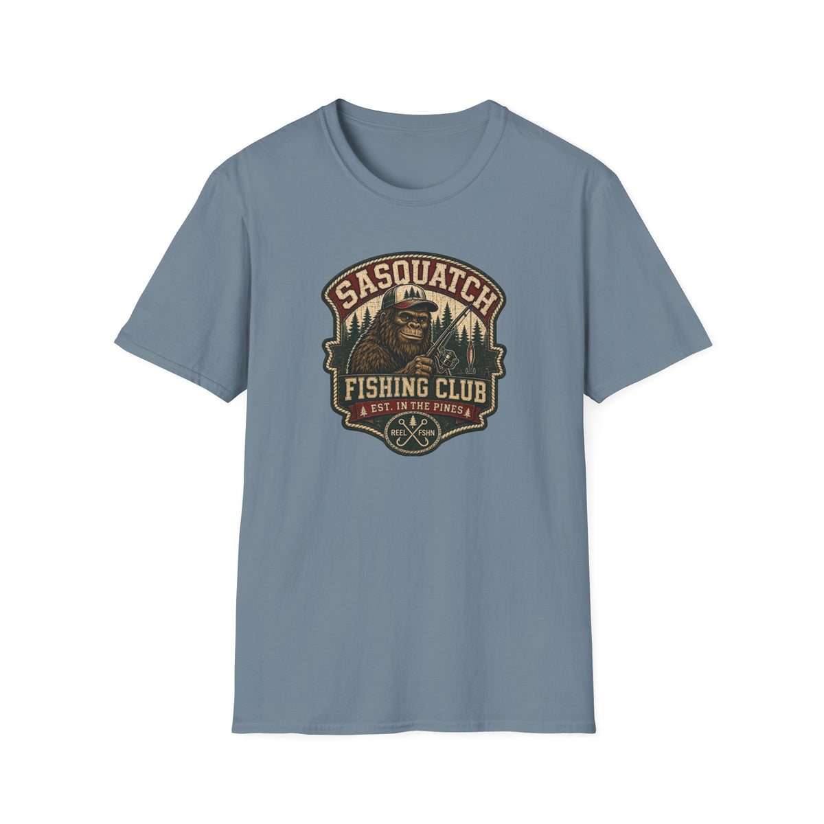 Sasquatch Fishing Club T-Shirt