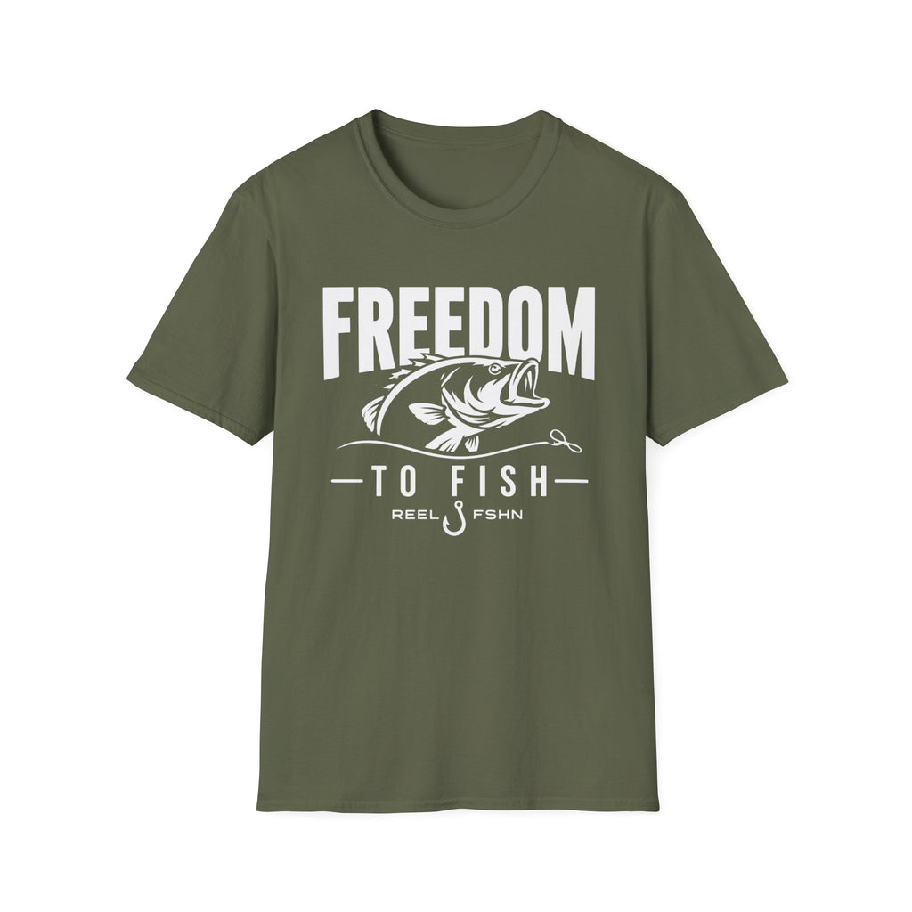 Freedom To Fish T-Shirt