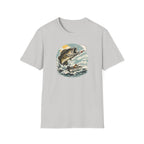 Bass Graphic with Boat T-Shirt