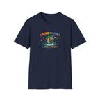 Born To Fish Funky Print T-Shirt