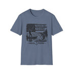 Passion For Fishing Black Print T-Shirt