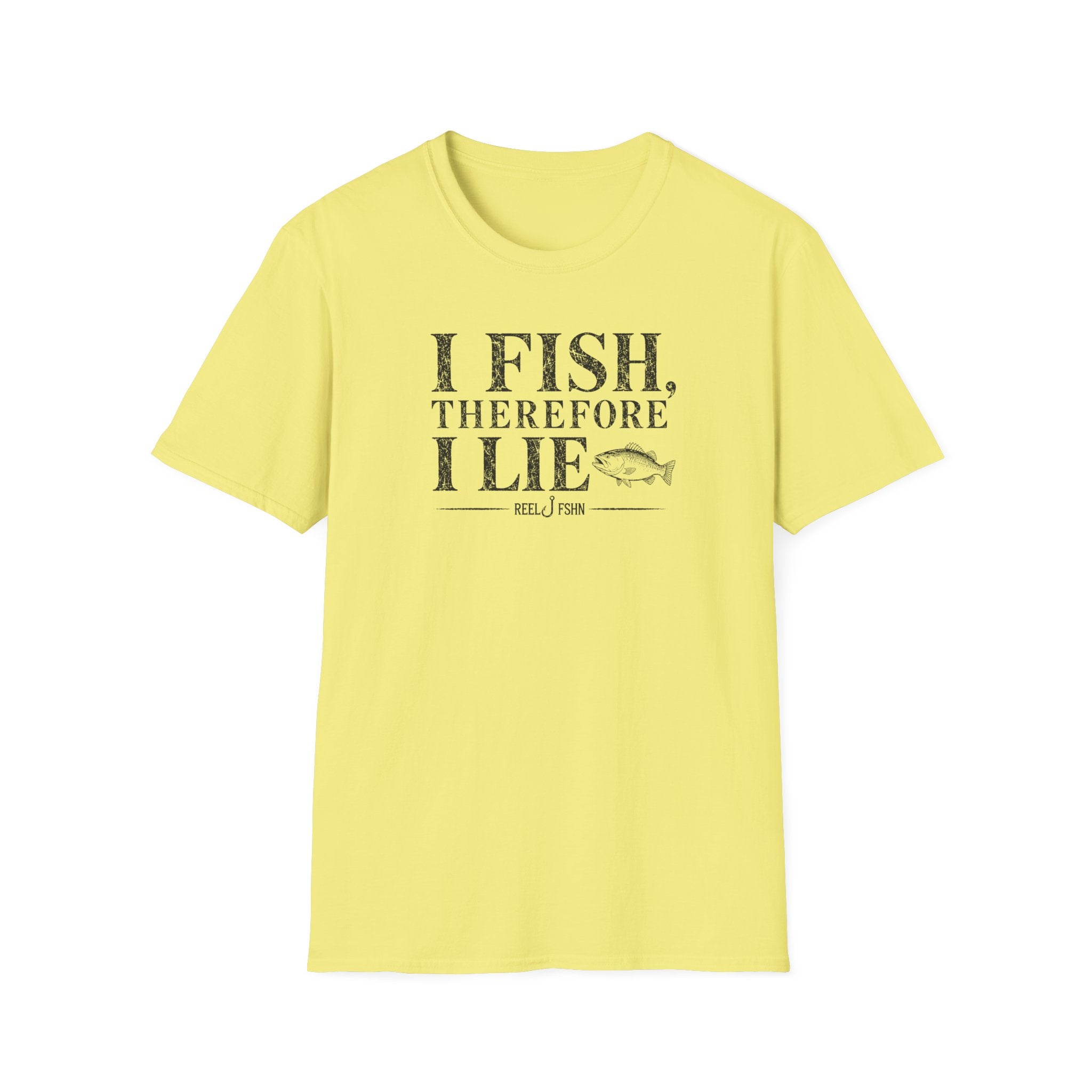 I Fish Therefore I Lie T-Shirt