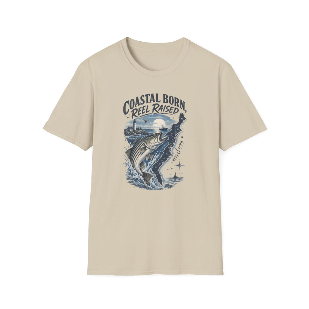Coastal Born REEL Raised T-Shirt