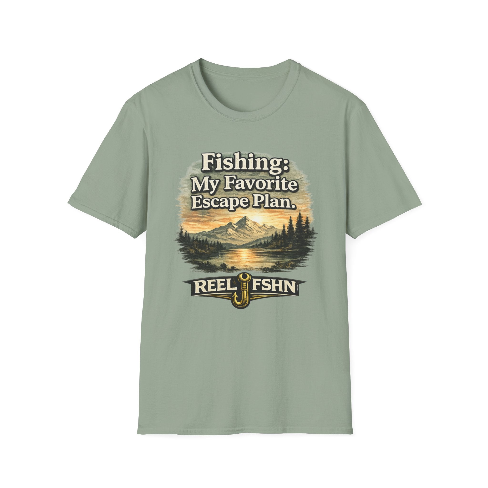 Fishing: My Favorite Escape Plan T-Shirt