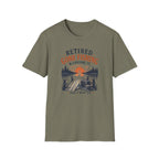 Retired Gone Fishing & Loving It, Don't Wait Up T-Shirt