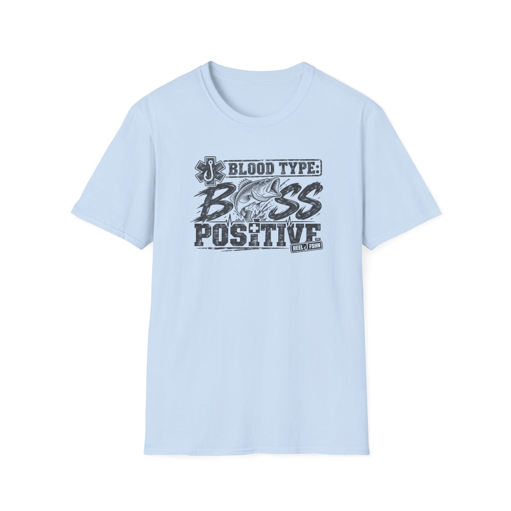 Blood Type Bass Positive T-Shirt