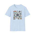 Tackle Box Sticker Sheet T-Shirt
