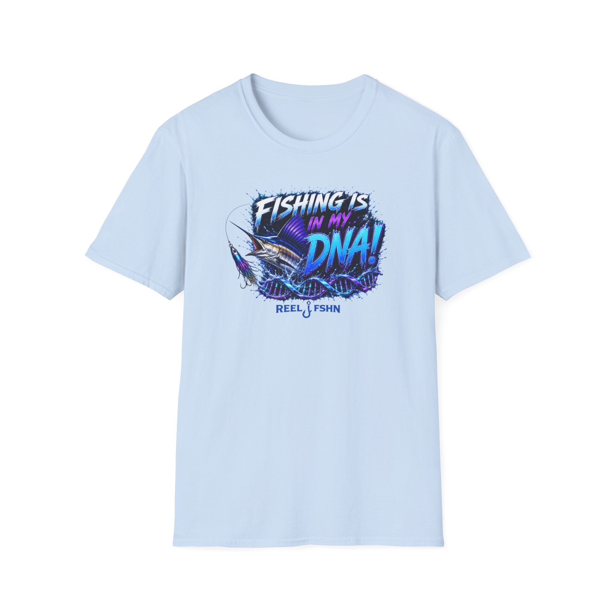 Fishing Is In My DNA with Marlin T-Shirt