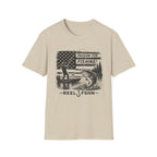 Passion For Fishing Black Print T-Shirt