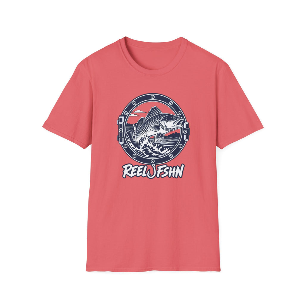Porthole with Redfish T-Shirt