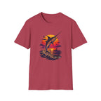 Marlin Sunset Silhouette  T-Shirt
