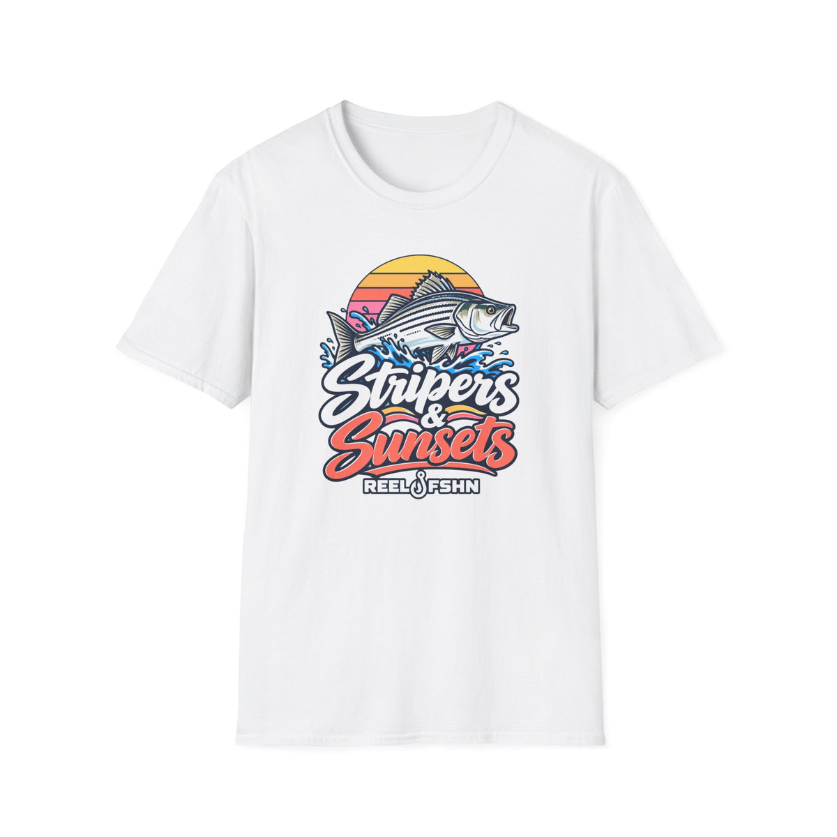 Stripers & Sunsets T-Shirt