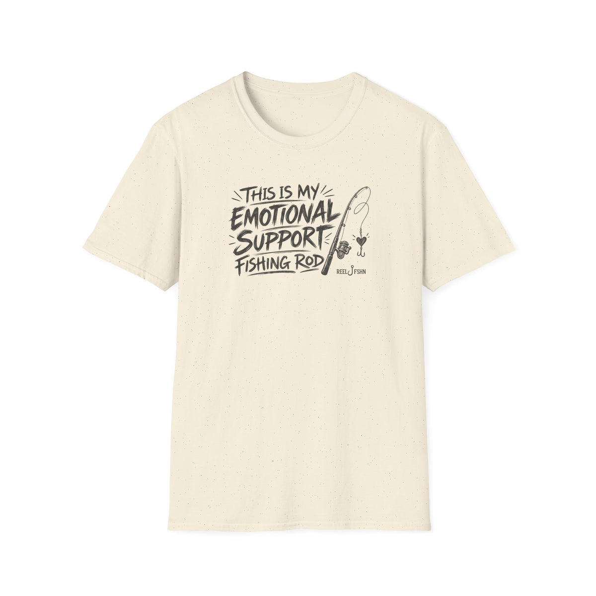 This Is My Emotional Support Fishing Rod T-Shirt