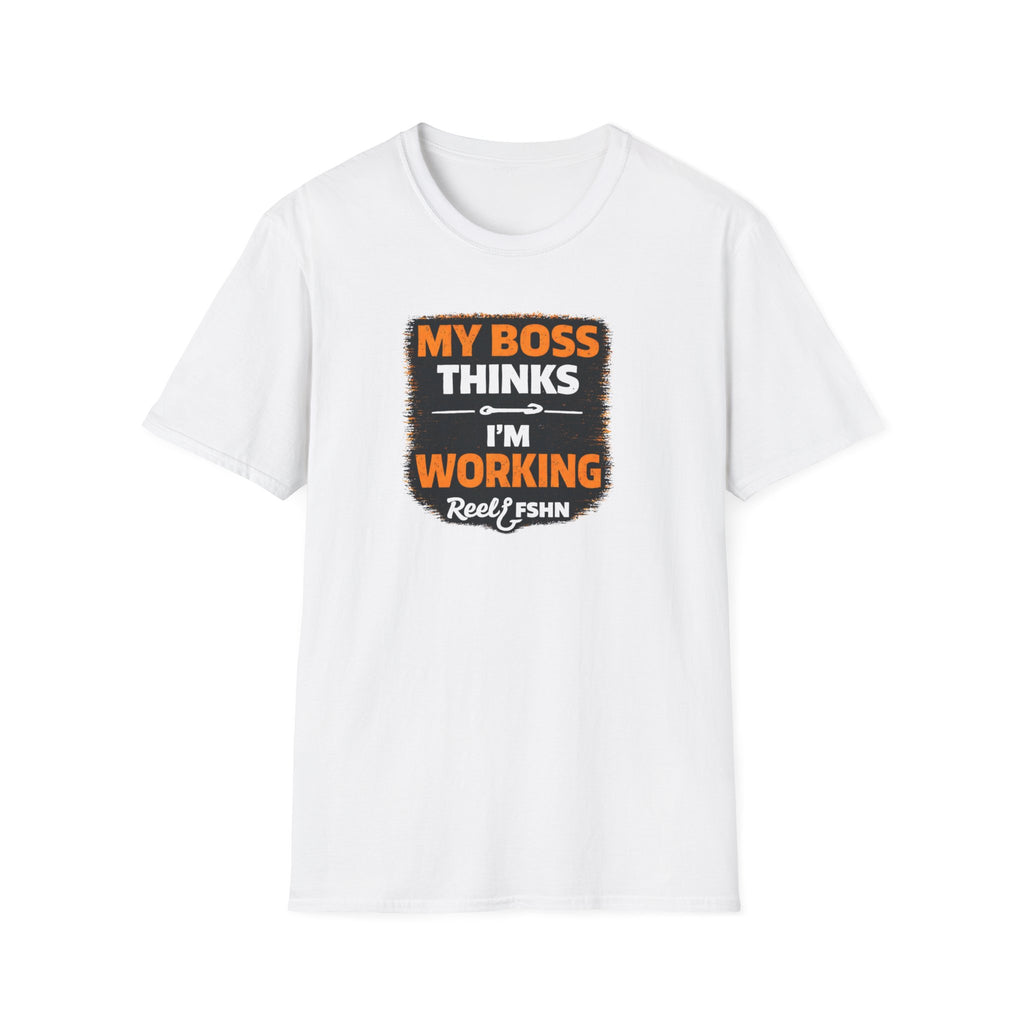 My Boss Thinks I'm Working T-Shirt