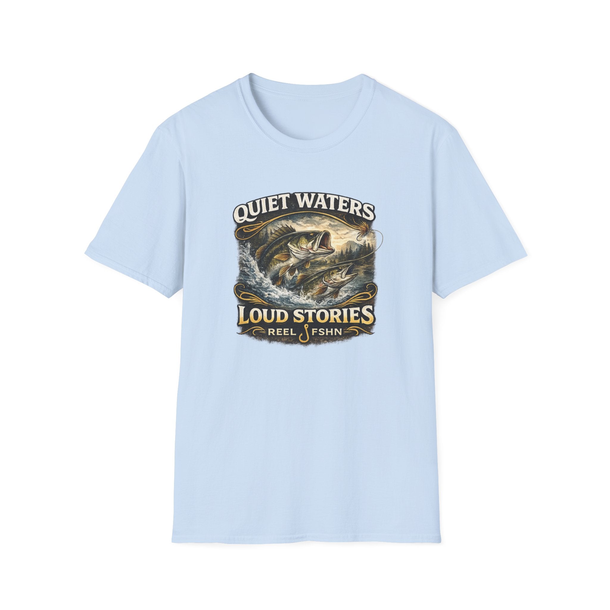 Quiet Waters Loud Stories T-Shirt