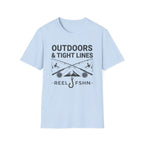 Outdoors and Tight Lines T-Shirt