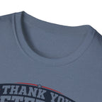 Thank You Veterans For Your Sacrifice T-Shirt