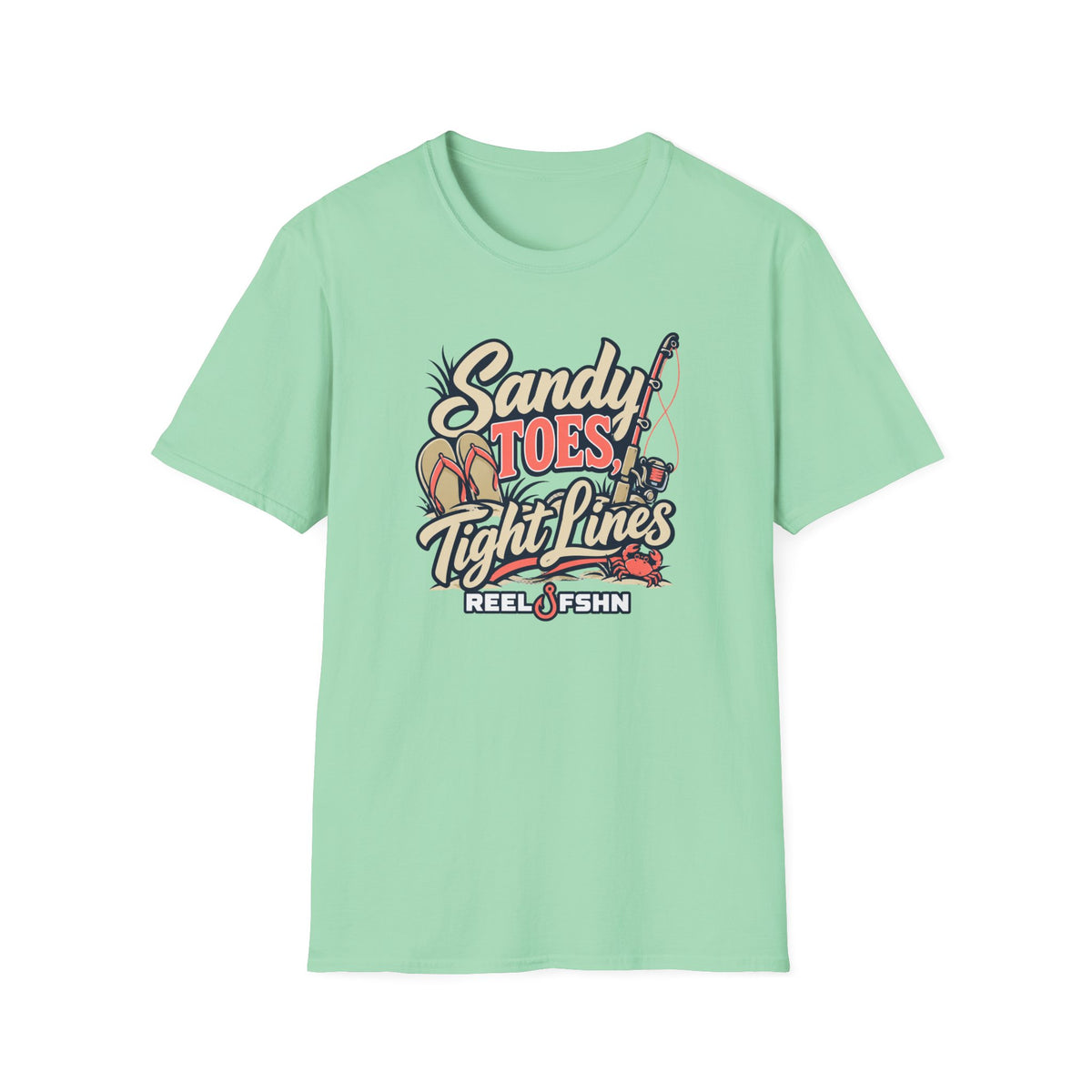Sandy Toes Tight Lines T-Shirt