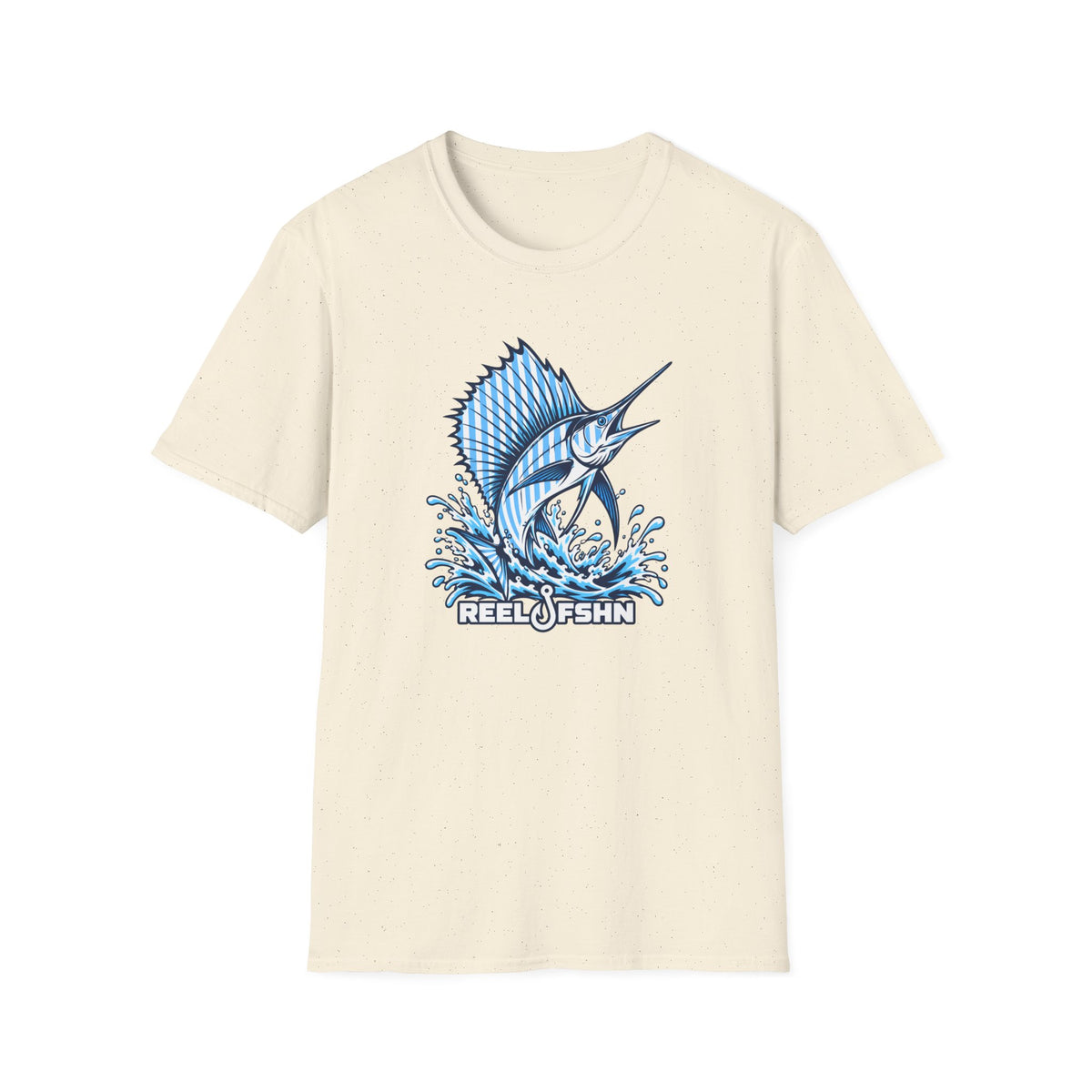 Blue & White Marlin T-Shirt