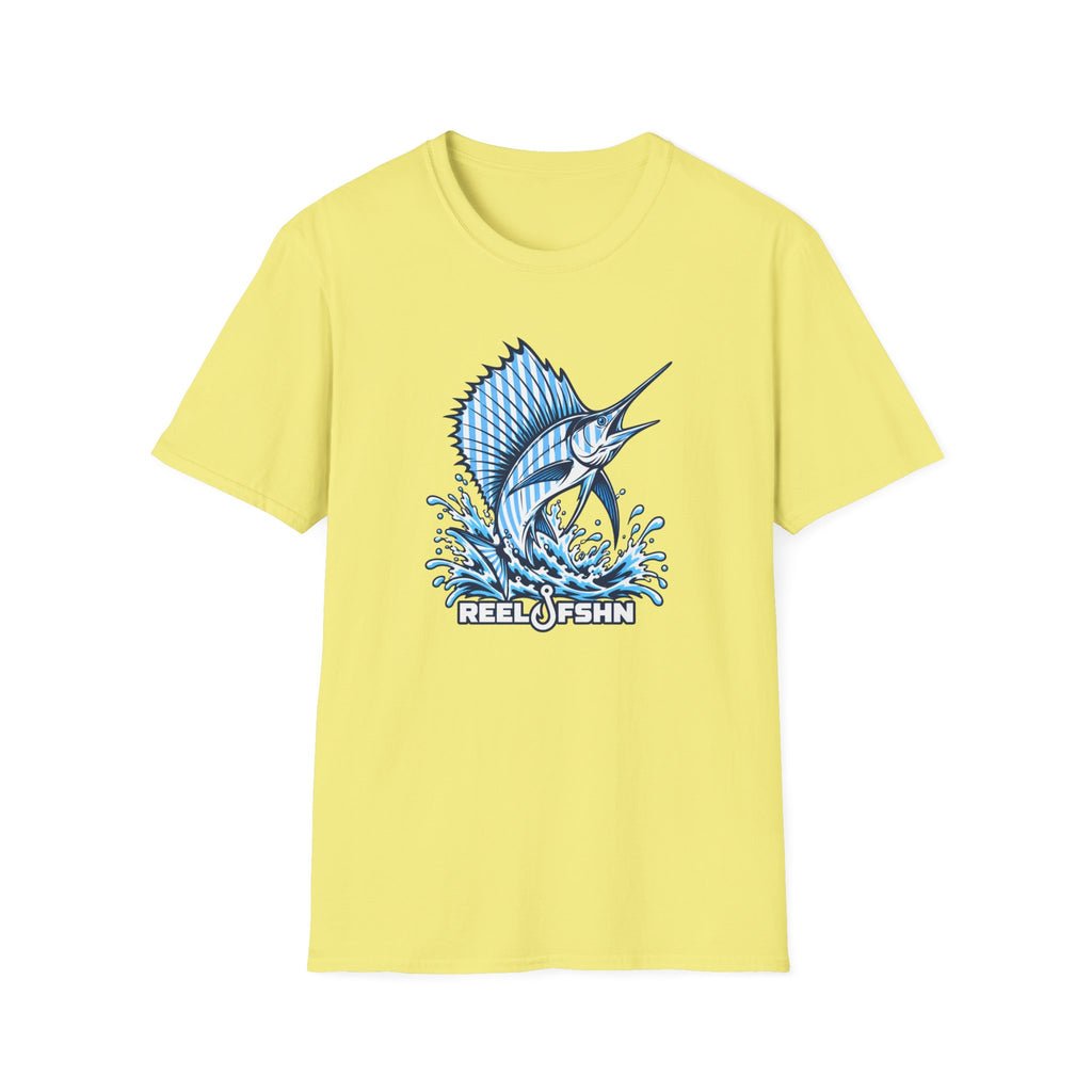 Blue & White Marlin T-Shirt