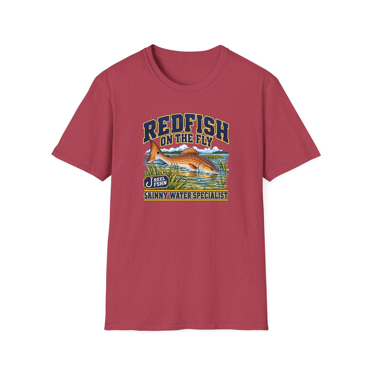 Redfish on the Fly T-Shirt