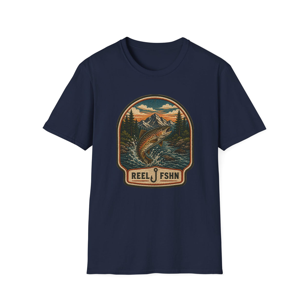 Trout Stream Patch T-Shirt