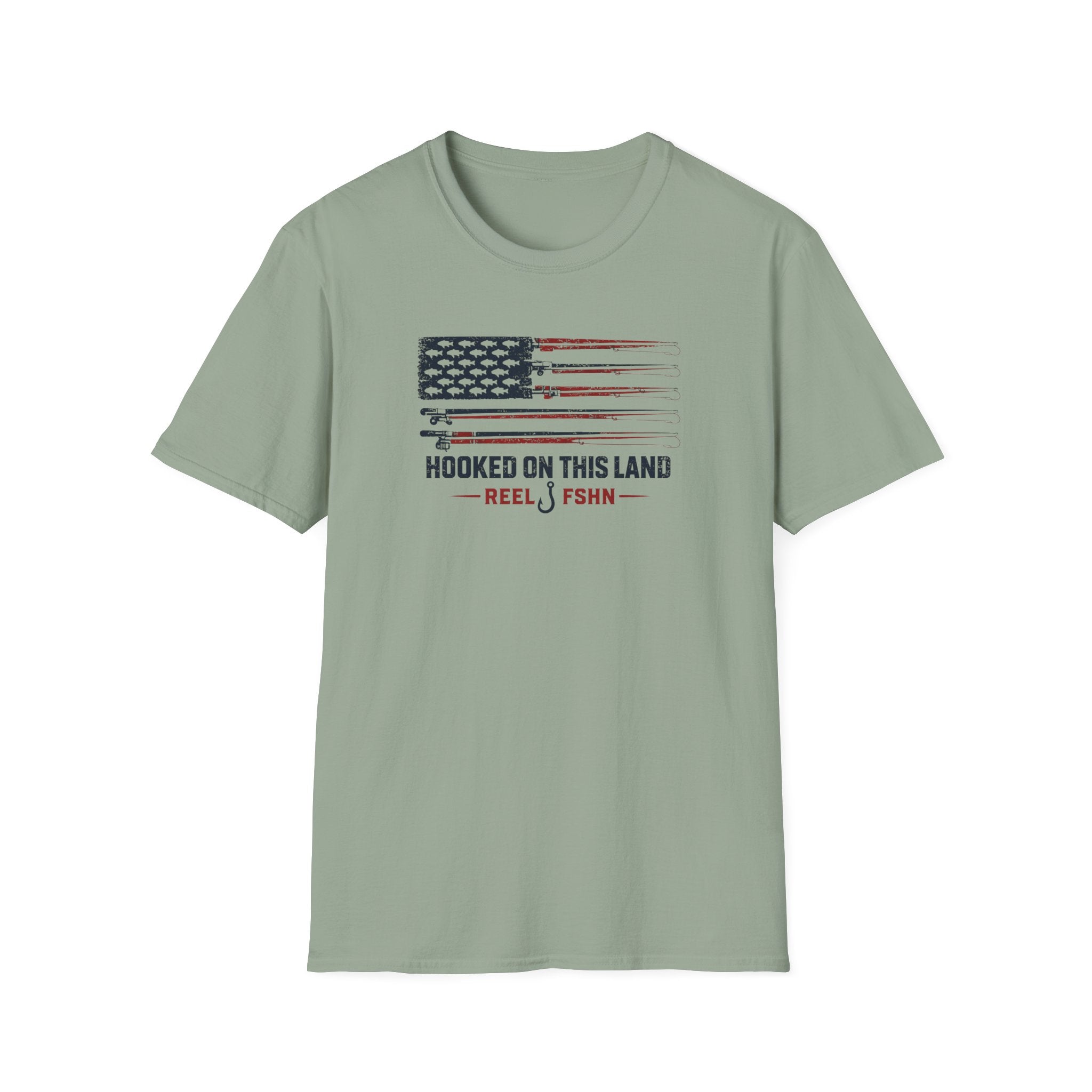 Hooked On This Land  T-Shirt