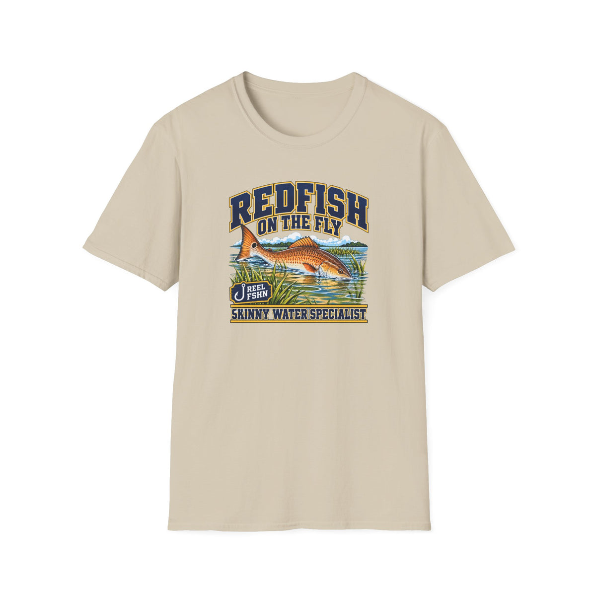 Redfish on the Fly T-Shirt