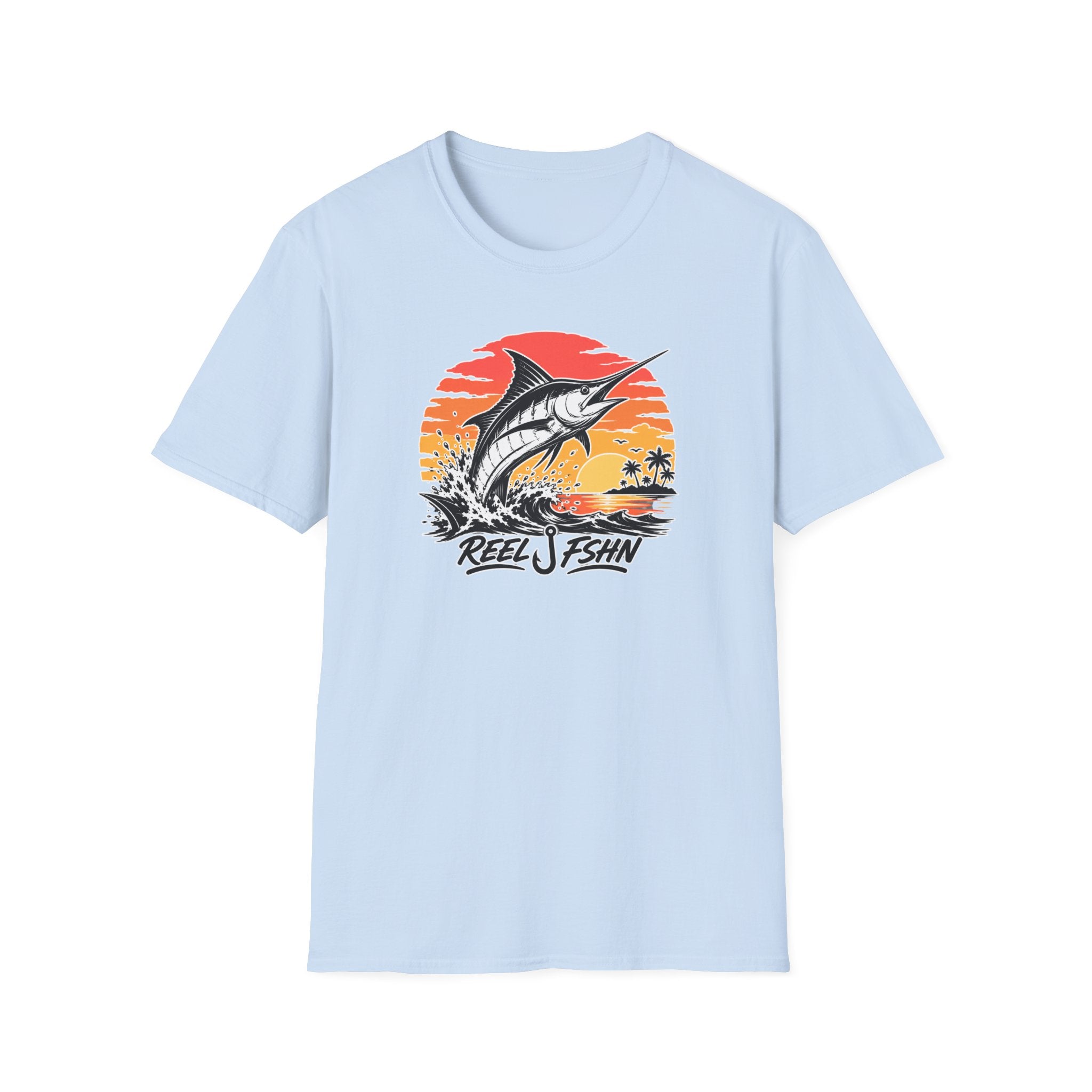 Sunset Marlin Run T-Shirt