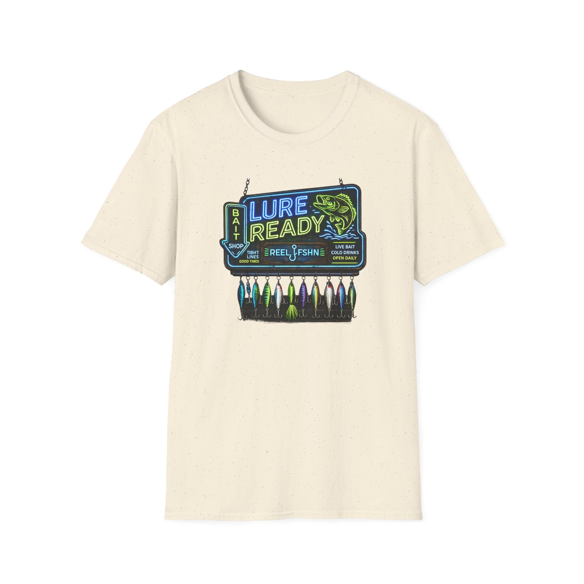 Lure Ready Neon Sign  T-Shirt